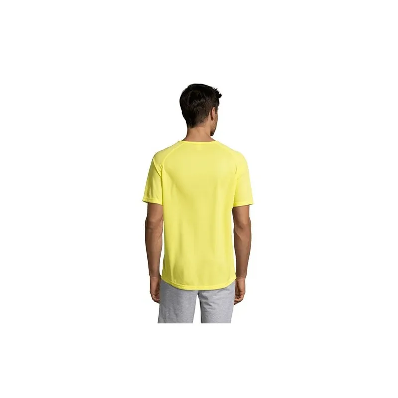 T-shirt personnalisé confortable et performant pour hommes Sporty Matières : coton Taille textile : S Couleurs : bordeaux objet 