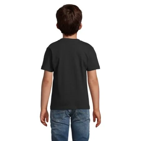 T-shirt Enfant Personnalisé 190g - IMPERIAL KIDS Matières : coton Taille textile : L Couleurs : vert bouteille impression haute 
