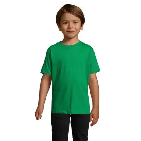 T-shirt Enfant Personnalisé 190g - IMPERIAL KIDS Matières : coton Taille textile : XS Couleurs : violet foncé personnalisation r