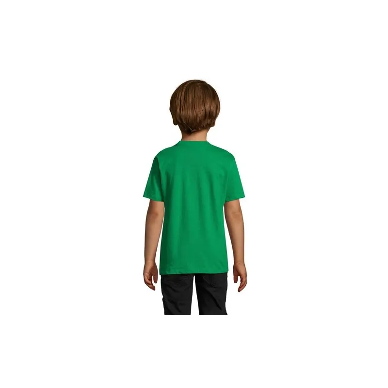 T-shirt Enfant Personnalisé 190g - IMPERIAL KIDS Matières : coton Taille textile : 4XL Couleurs : noir profond cadeau entreprise