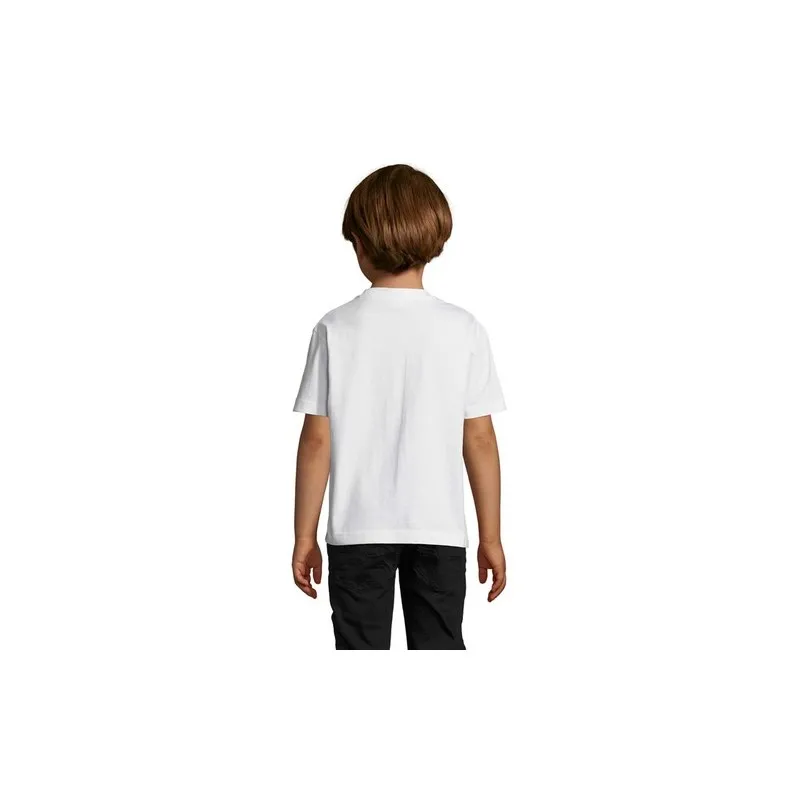 T-shirt Enfant Personnalisé 190g - IMPERIAL KIDS Matières : coton Taille textile : XS Couleurs : bleu canard personnalisation ra