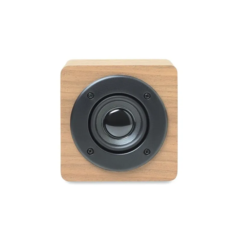 Haut-parleur sans fil écologique 3W SONICONE Matières : coton Taille textile : S Couleurs : noir personnalisable avec votre logo