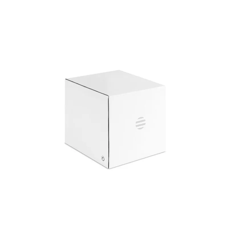 Haut-parleur sans fil écologique 3W SONICONE Matières : coton Taille textile : S Couleurs : noir marquage laser ultra précis