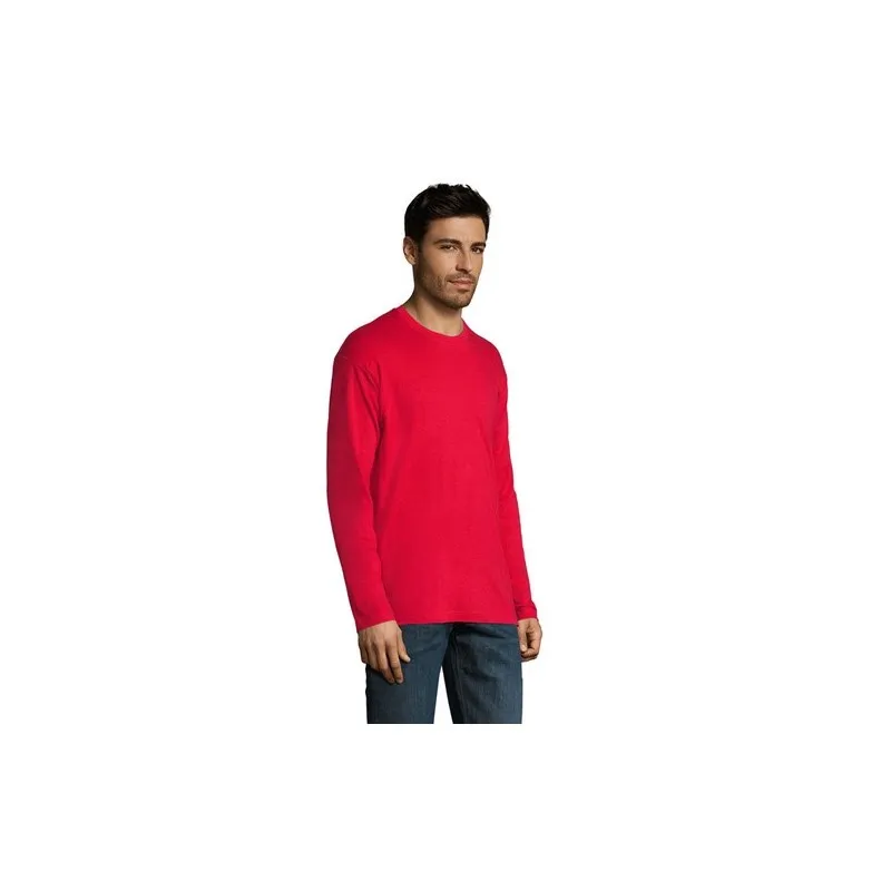 T-shirt Personnalisé 150g en Coton Premium - MONARCH MEN Taille textile : S Couleurs : rouge goodies personnalisé en stock