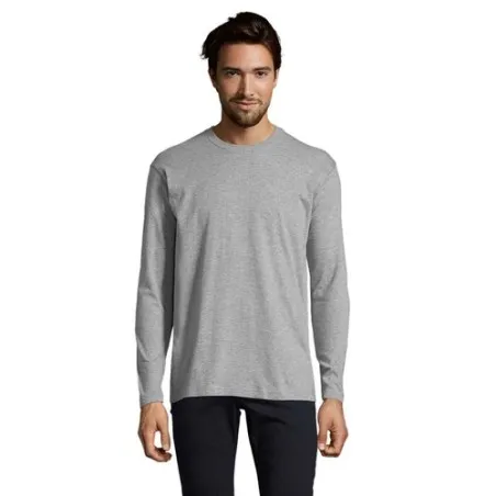 T-shirt Personnalisé 150g en Coton Premium - MONARCH MEN Taille textile : XL Couleurs : anthracite personnalisation sur mesure