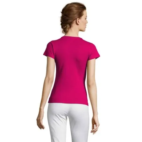 Tee-shirt Femme Confortable Personnalisable 150 MISS Taille textile : S Couleurs : orange marquage couleur éclatante
