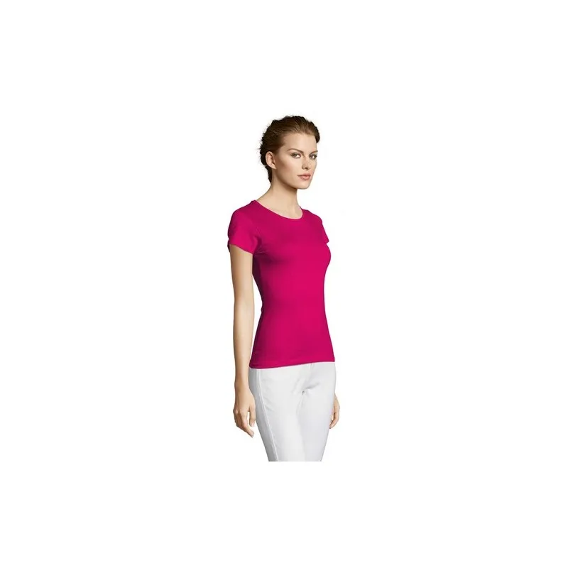 Tee-shirt Femme Confortable Personnalisable 150 MISS Taille textile : S Couleurs : orange livraison express 24h 48h