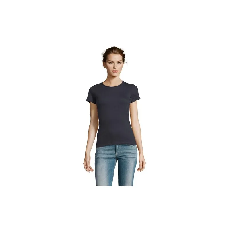 Tee-shirt Femme Confortable Personnalisable 150 MISS Taille textile : XXL Couleurs : rouge marquage couleur éclatante