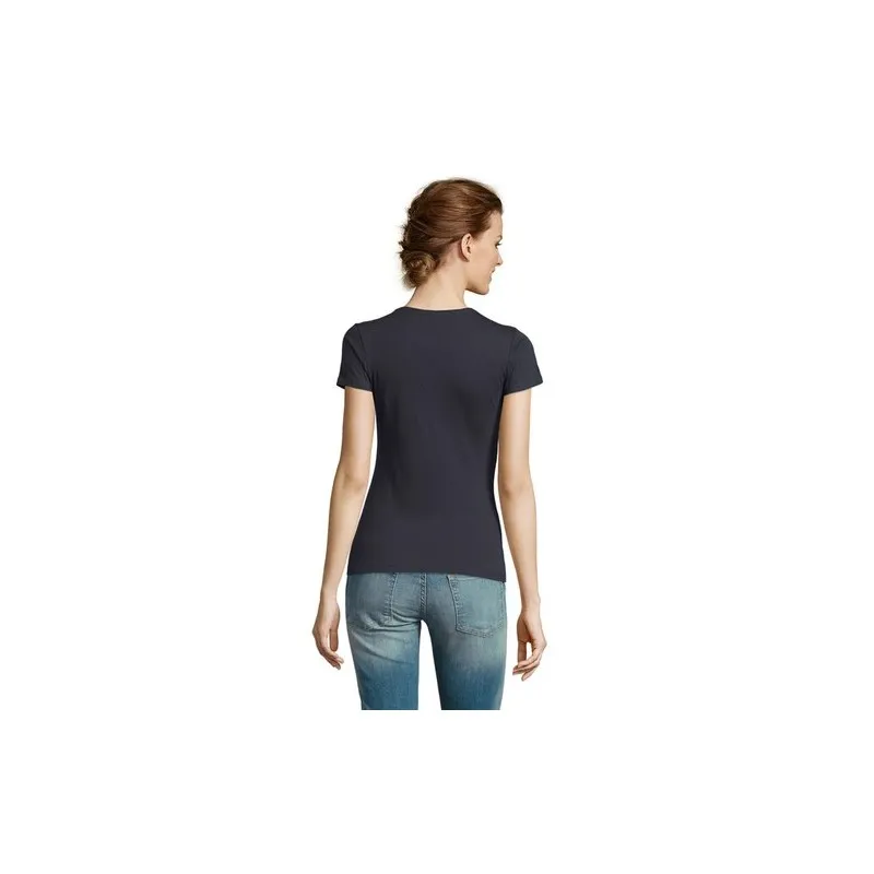 Tee-shirt Femme Confortable Personnalisable 150 MISS Taille textile : XXL Couleurs : rouge objet publicitaire robuste