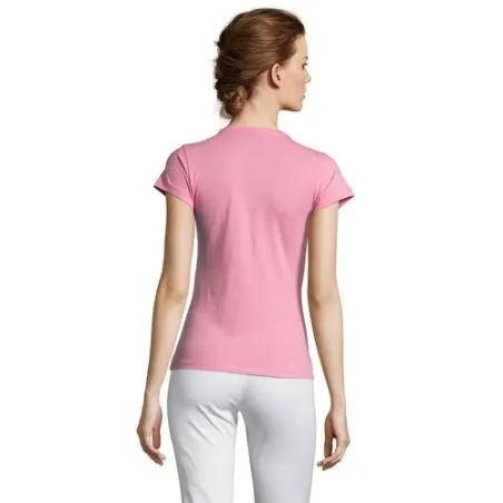 Tee-shirt Femme Confortable Personnalisable 150 MISS Taille textile : XL Couleurs : blanc objet promotionnel éco-responsable