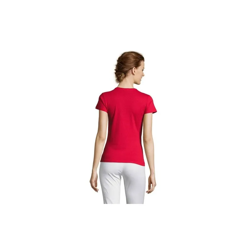 Tee-shirt Femme Confortable Personnalisable 150 MISS Matières : coton Taille textile : S Couleurs : bleu aqua marquage laser ult