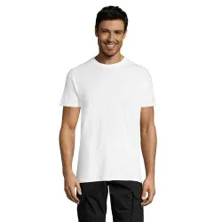 T-shirt Personnalisé 150g REGENT Matières : coton Taille textile : S Couleurs : blanc 2