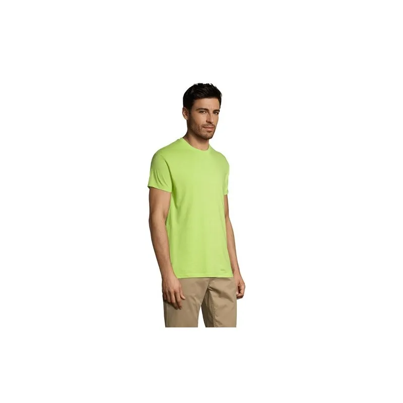 T-shirt Personnalisé 150g REGENT Matières : coton Taille textile : M Couleurs : gris chiné cadeau client original