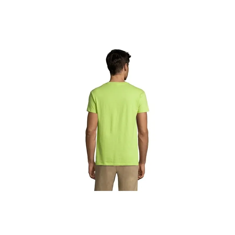 T-shirt Personnalisé 150g REGENT Taille textile : L Couleurs : gris chiné cadeau affaires élégant