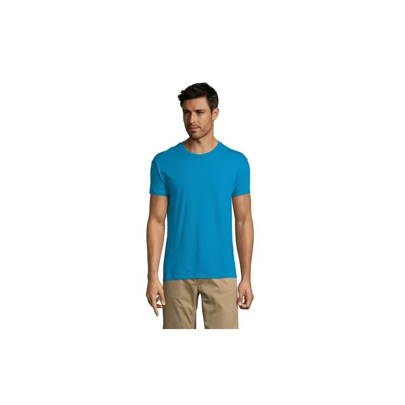 T-shirt Personnalisé 150g REGENT Taille textile : L Couleurs : noir impression haute définition
