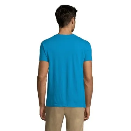 T-shirt Personnalisé 150g REGENT Taille textile : XXL Couleurs : gris chiné cadeau collaborateur premium