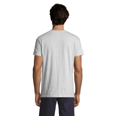 T-shirt Personnalisé 150g REGENT Taille textile : S Couleurs : noir marquage laser ultra précis