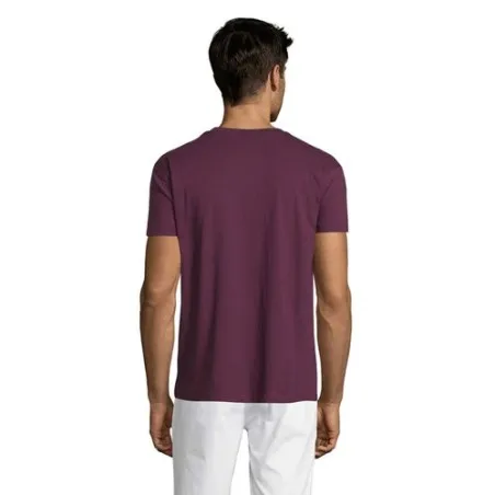 T-shirt Personnalisé 150g REGENT Taille textile : XL Couleurs : anthracite chiné marquage couleur éclatante