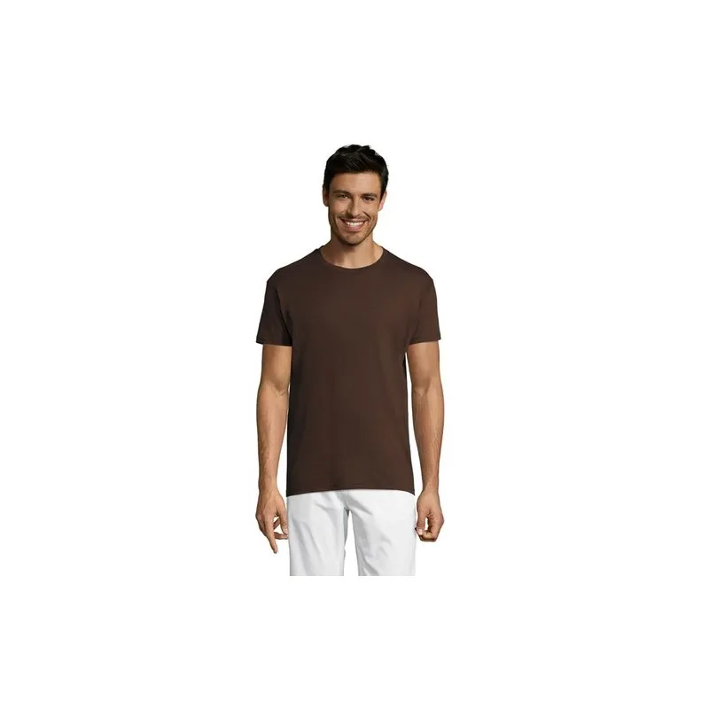 T-shirt Personnalisé 150g REGENT Taille textile : XL Couleurs : rouge impression haute définition