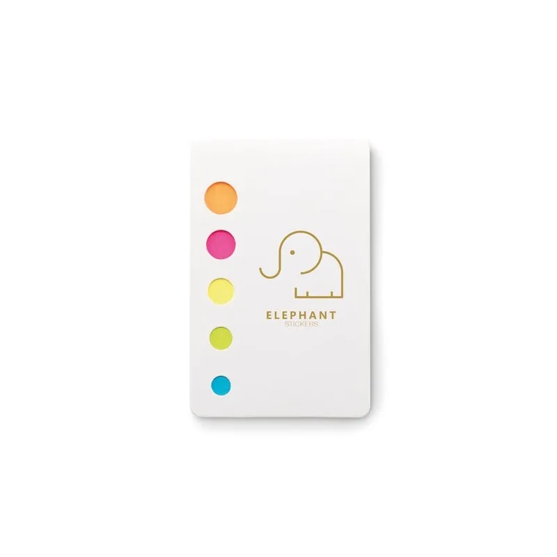 Marqueurs Adhésifs MEMOSTICKY - 5 Couleurs Pratiques