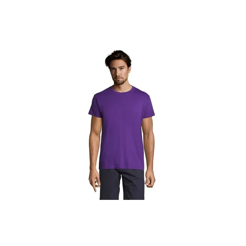 T-shirt Personnalisé 150g REGENT Taille textile : M Couleurs : orange impression logo haute qualité