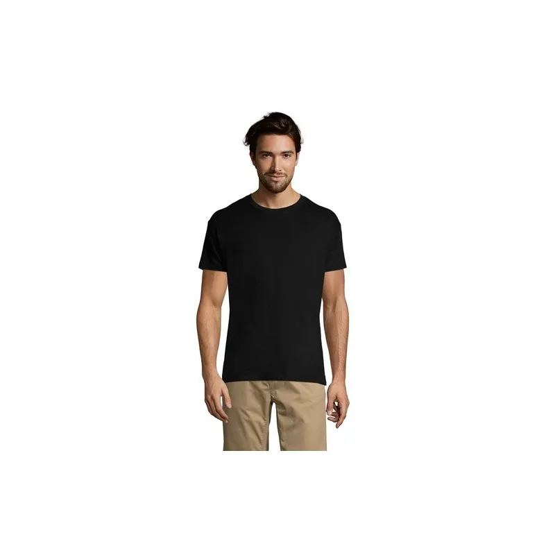 T-shirt Personnalisé 150g REGENT Taille textile : 3XL Couleurs : anthracite chiné personnalisation sur mesure