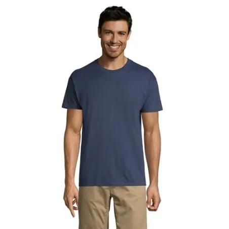 T-shirt Personnalisé 150g REGENT Taille textile : XXL Couleurs : anthracite chiné objet promotionnel éco-responsable