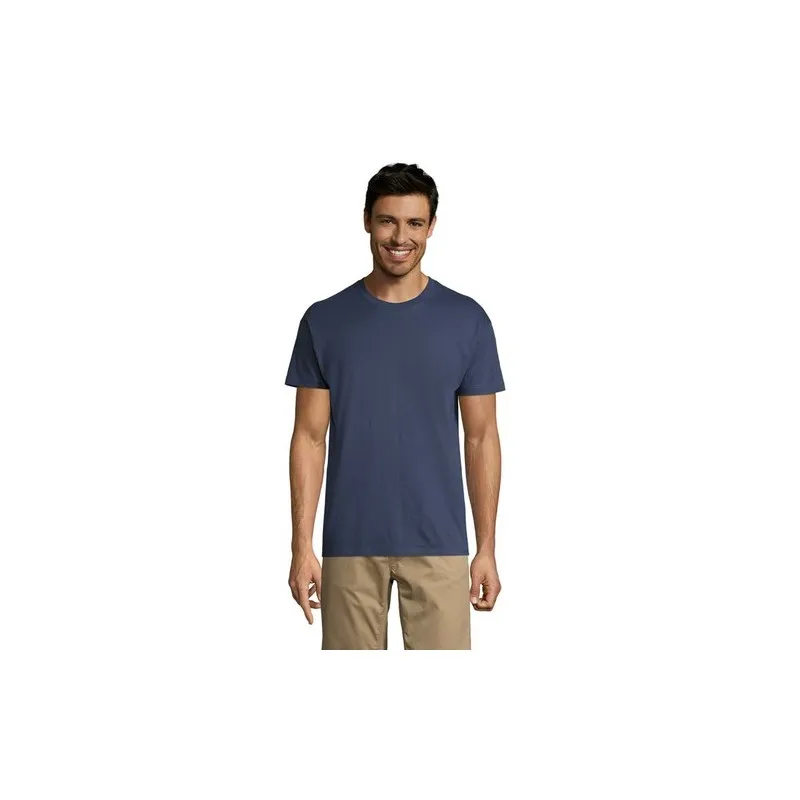 T-shirt Personnalisé 150g REGENT Taille textile : S Couleurs : orange cadeau collaborateur premium