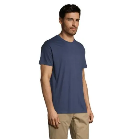 T-shirt Personnalisé 150g REGENT Taille textile : XXL Couleurs : noir objet publicitaire robuste