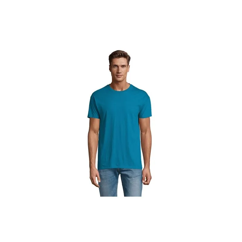 T-shirt Personnalisé 150g REGENT Taille textile : L Couleurs : french navy marquage couleur éclatante