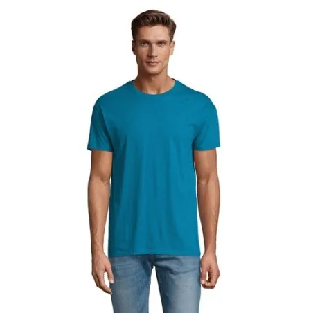 T-shirt Personnalisé 150g REGENT Taille textile : L Couleurs : french navy marquage couleur éclatante