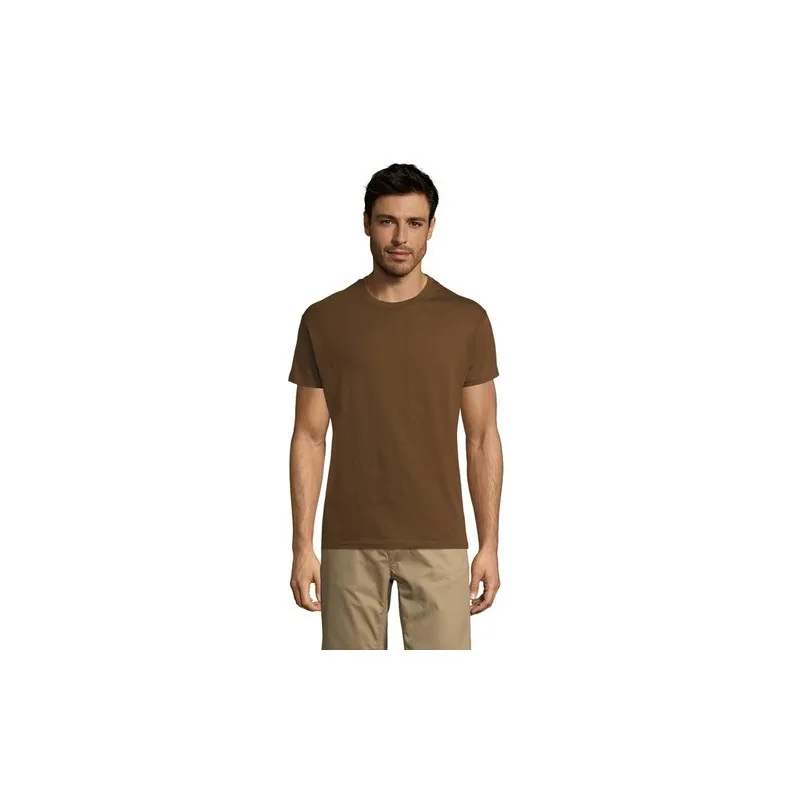 T-shirt Personnalisé 150g REGENT Taille textile : L Couleurs : noir personnalisation sur mesure