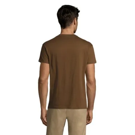 T-shirt Personnalisé 150g REGENT Taille textile : S Couleurs : blanc cadeau entreprise pas cher