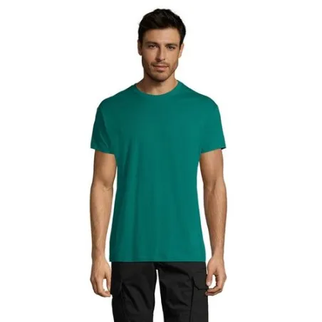 T-shirt Personnalisé 150g REGENT Taille textile : XXL Couleurs : noir goodies publicitaire événementiel