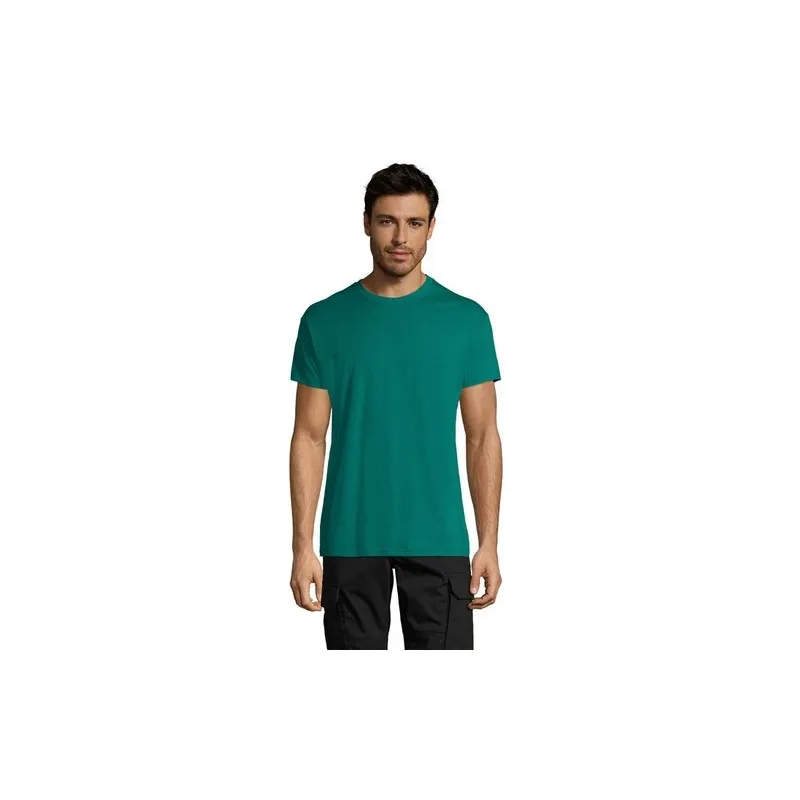 T-shirt Personnalisé 150g REGENT Taille textile : M Couleurs : french navy impression haute définition