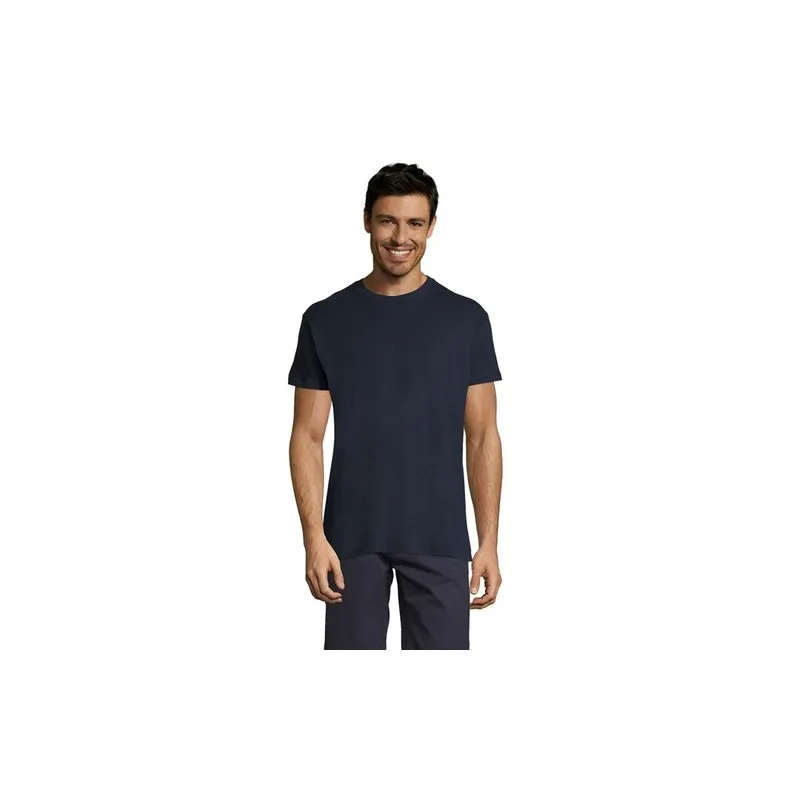 T-shirt Personnalisé 150g REGENT Taille textile : M Couleurs : gris chiné personnalisation rapide en France