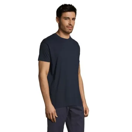 T-shirt Personnalisé 150g REGENT Taille textile : XL Couleurs : gris chiné objet publicitaire robuste