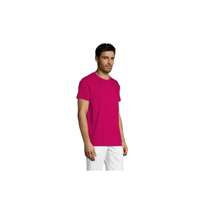 T-shirt Personnalisé 150g REGENT Taille textile : 3XL Couleurs : blanc goodies publicitaire événementiel