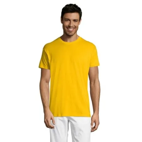 T-shirt Personnalisé 150g REGENT Taille textile : L Couleurs : french navy impression logo haute qualité