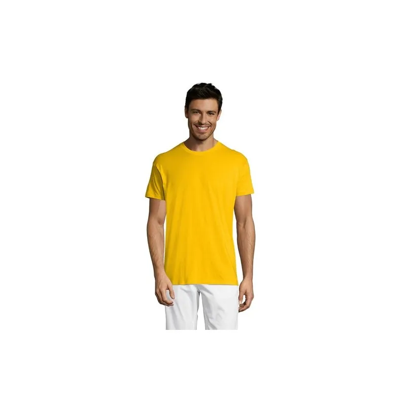 T-shirt Personnalisé 150g REGENT Taille textile : M Couleurs : noir cadeau client original