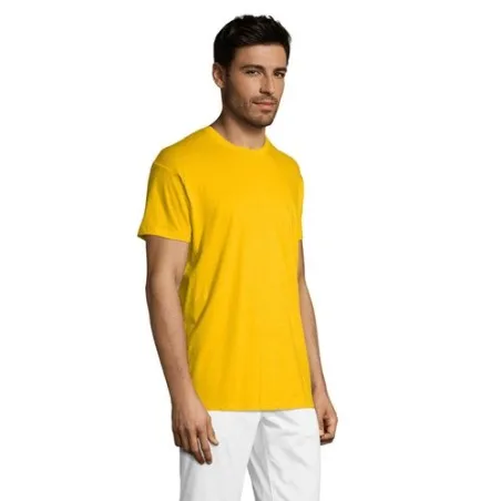 T-shirt Personnalisé 150g REGENT Taille textile : M Couleurs : noir goodies publicitaire durable