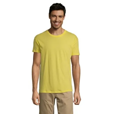 T-shirt Personnalisé 150g REGENT Taille textile : M Couleurs : french navy marquage couleur éclatante
