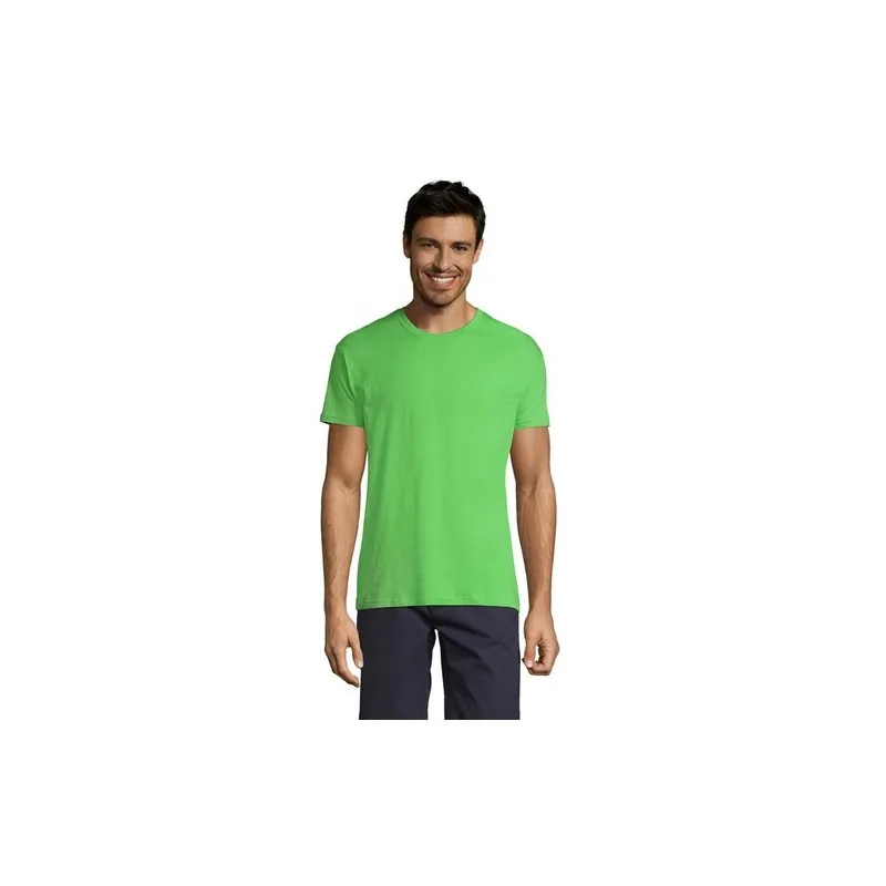 T-shirt Personnalisé 150g REGENT Taille textile : M Couleurs : blanc goodies publicitaire événementiel