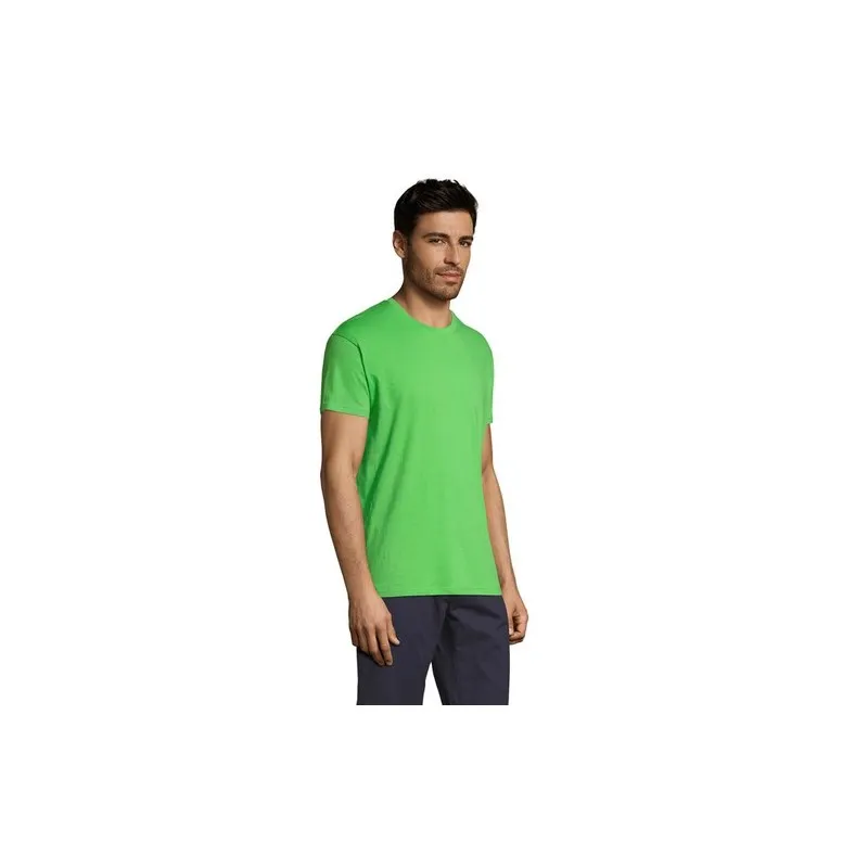 T-shirt Personnalisé 150g REGENT Taille textile : M Couleurs : noir goodies entreprise design