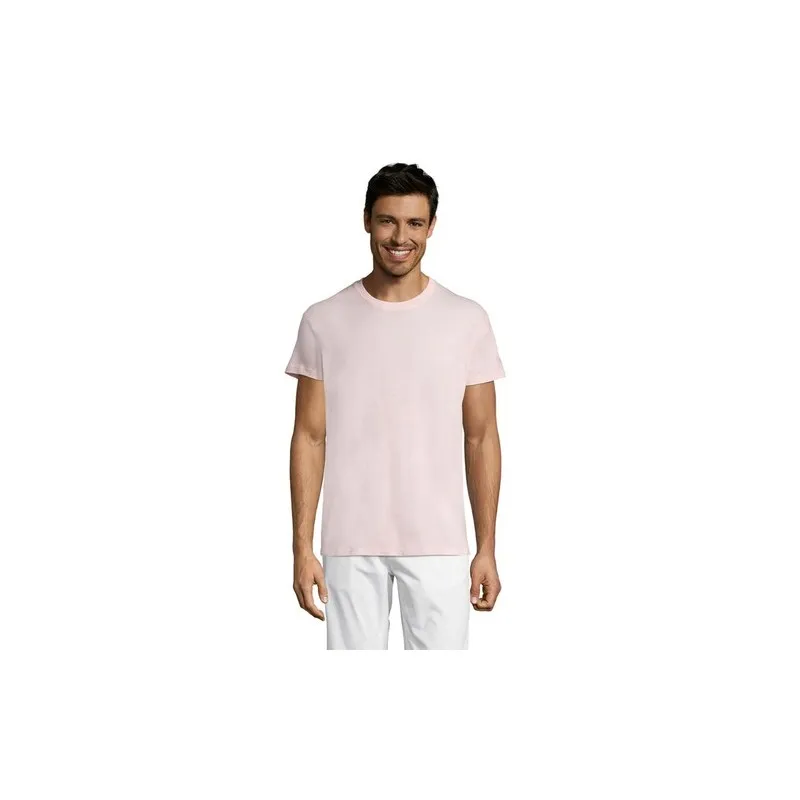 T-shirt Personnalisé 150g REGENT Taille textile : M Couleurs : noir goodies publicitaire durable