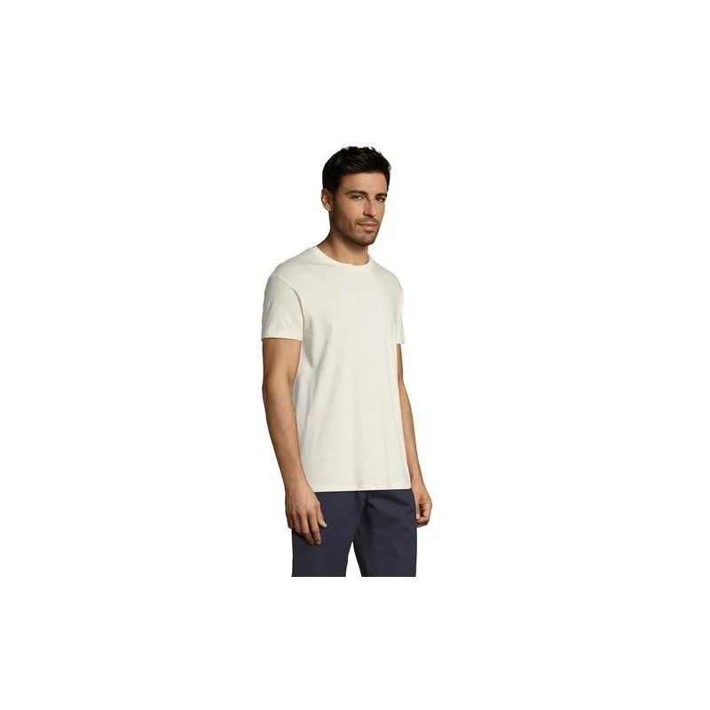 T-shirt Personnalisé 150g REGENT Taille textile : 3XL Couleurs : gris souris objet publicitaire robuste
