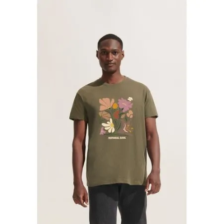 T-shirt Personnalisé 150g REGENT Taille textile : 3XL Couleurs : gris chiné cadeau affaires élégant