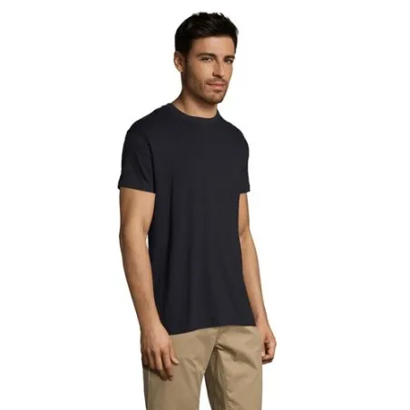 T-shirt Personnalisé 150g REGENT Taille textile : XXL Couleurs : noir profond goodies publicitaire durable