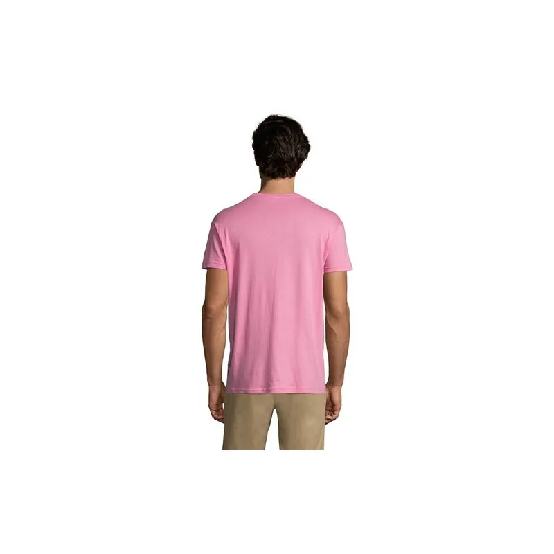 T-shirt Personnalisé 150g REGENT Taille textile : L Couleurs : noir profond livraison express 24h 48h