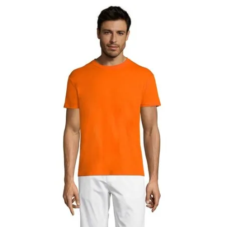 T-shirt Personnalisé 150g REGENT Taille textile : L Couleurs : french navy cadeau collaborateur premium